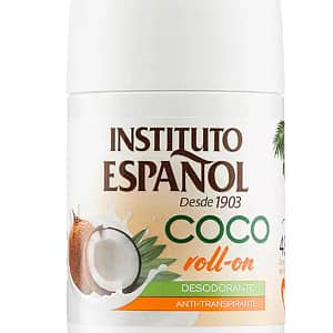 INSTITUTO ESPANOL Deodorant Roll-On Coco 75ML, NEW MADE IN SPAIN