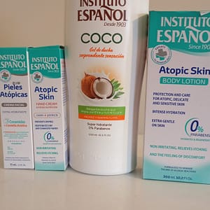 Instituto Espanol Multicream & Coco shower Gel 1250ML X4