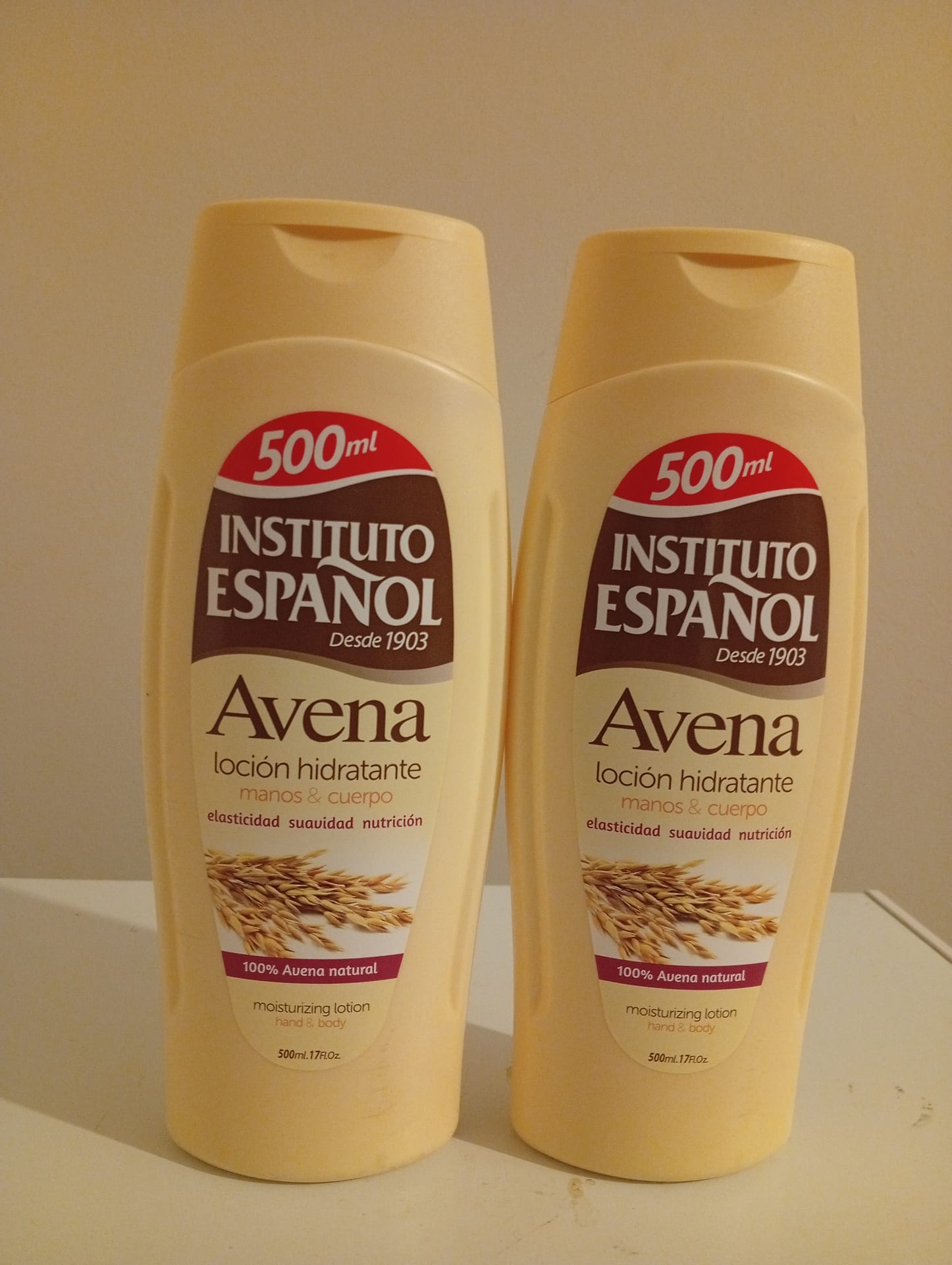 Instituto Espanol Oatmeal Moisturizing Lotion 500ML X2 Made in Spain